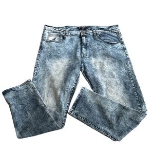 Men’s Rocawear Stonewashed Slim Fit Jeans 90s Y2K size 38 x 32